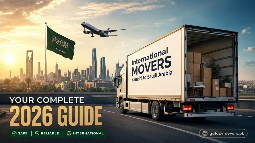 International Movers Karachi to Saudi Arabia 2026