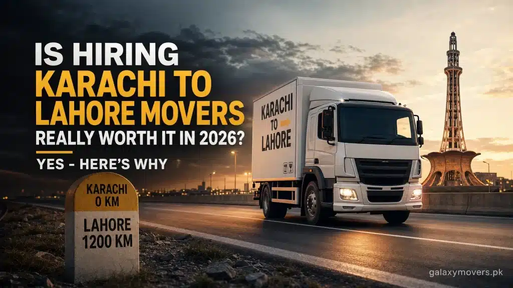 Is Hiring Karachi to Lahore Movers Really Worth It in 2026?