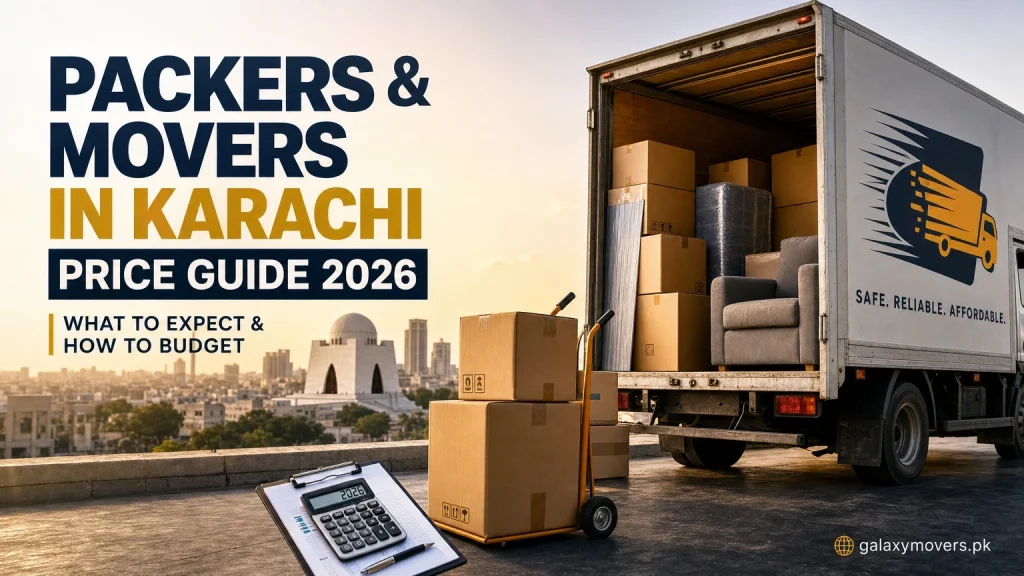 Packers and Movers in Karachi Price Guide 2026: What to