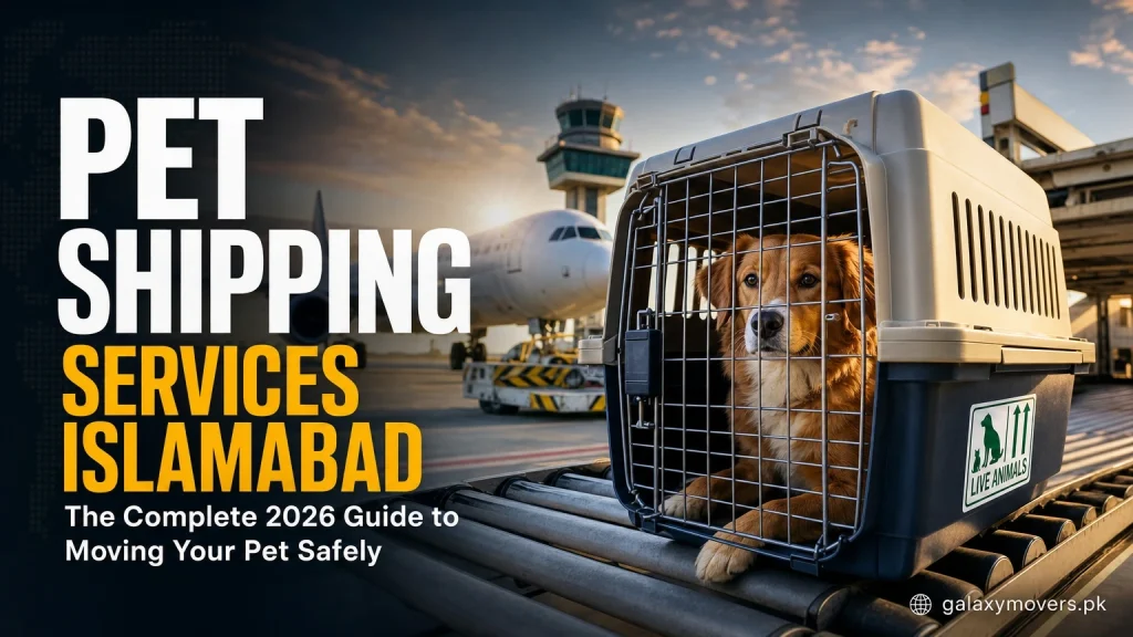 Pet Shipping Services Islamabad: The Complete 2026 Guide to