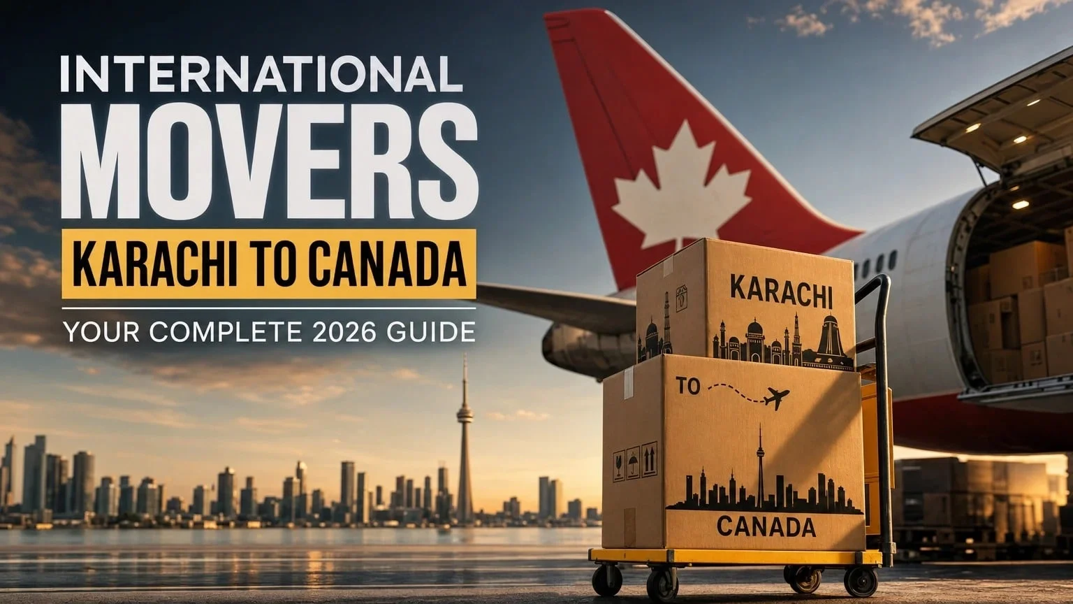 International Movers Karachi to Canada