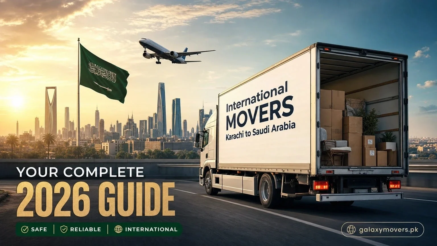 International Movers Karachi to Saudi Arabia 2026