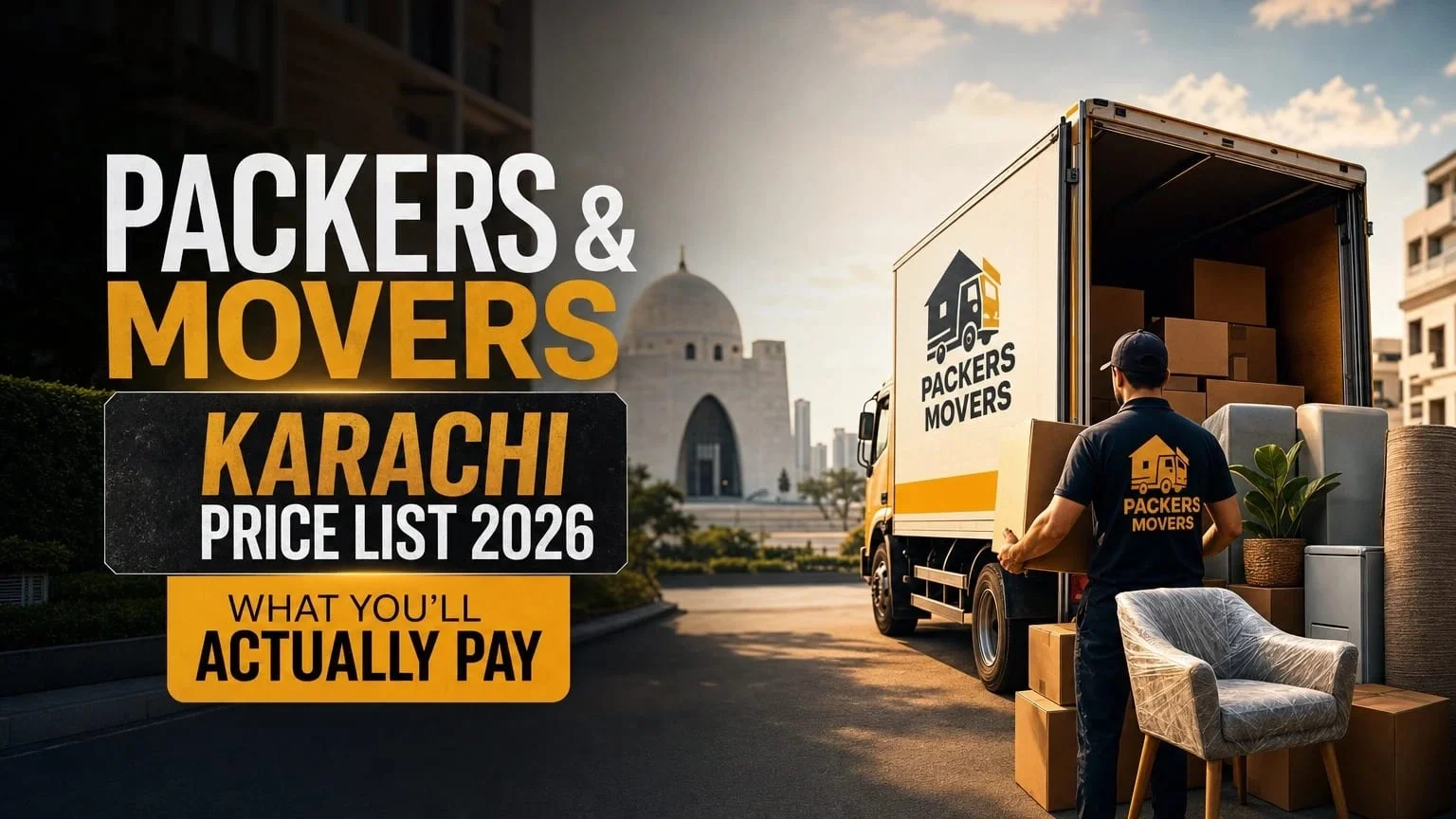 Packers and Movers Karachi Price List 2026