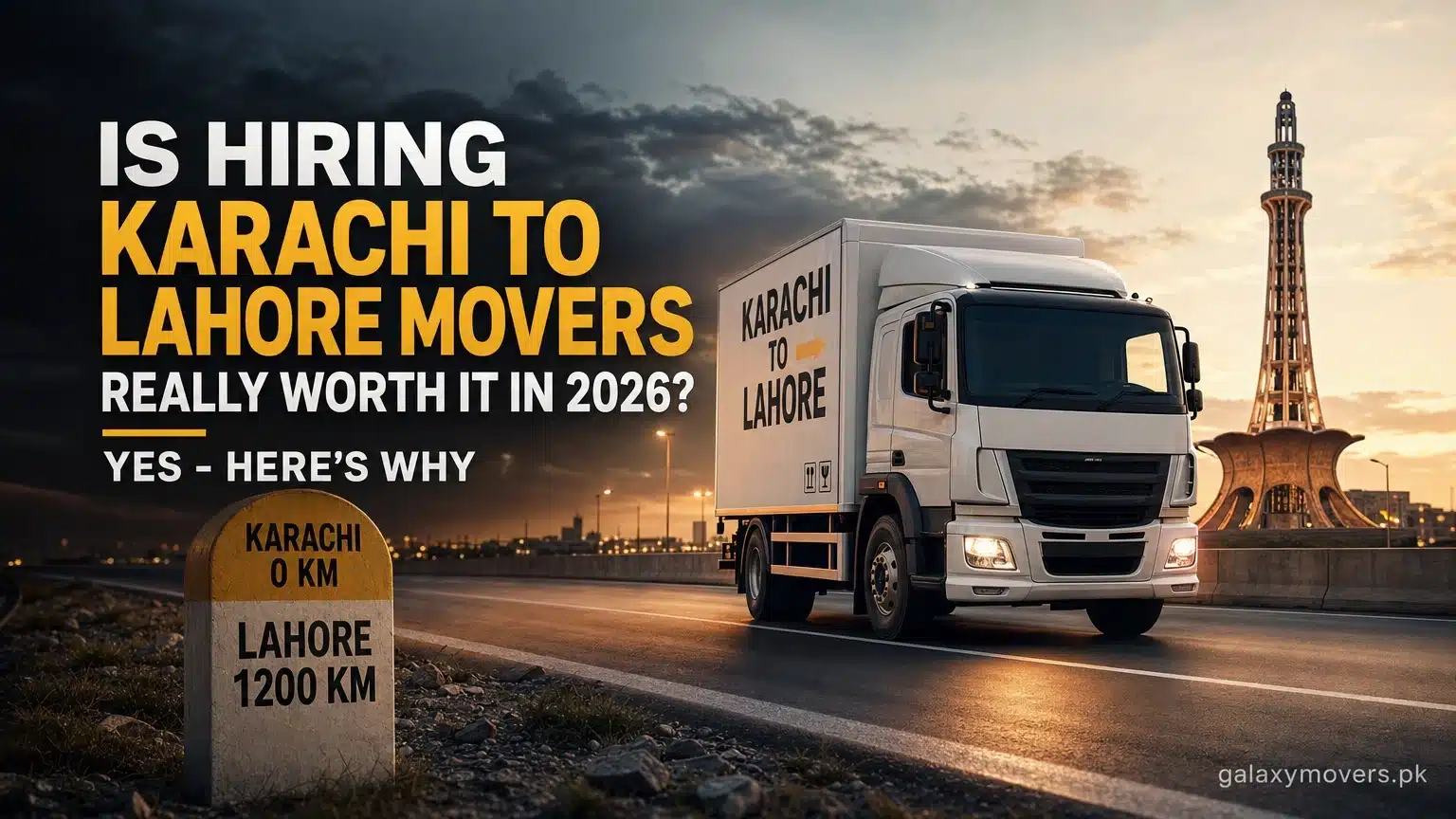 Is Hiring Karachi to Lahore Movers Really Worth It in 2026?