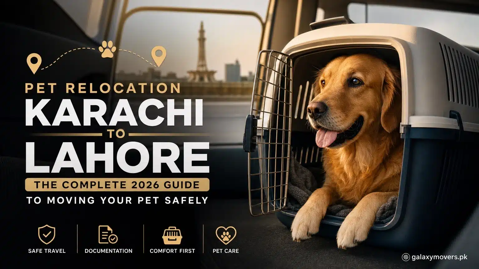 Pet Relocation Karachi to Lahore: The Complete 2026 Guide